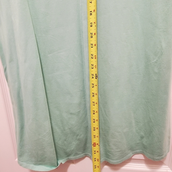 Eileen Fisher Cotton Stretch Jersey‎ Tank Dress Slim Fit, Knee Length sz M - Picture 6 of 9